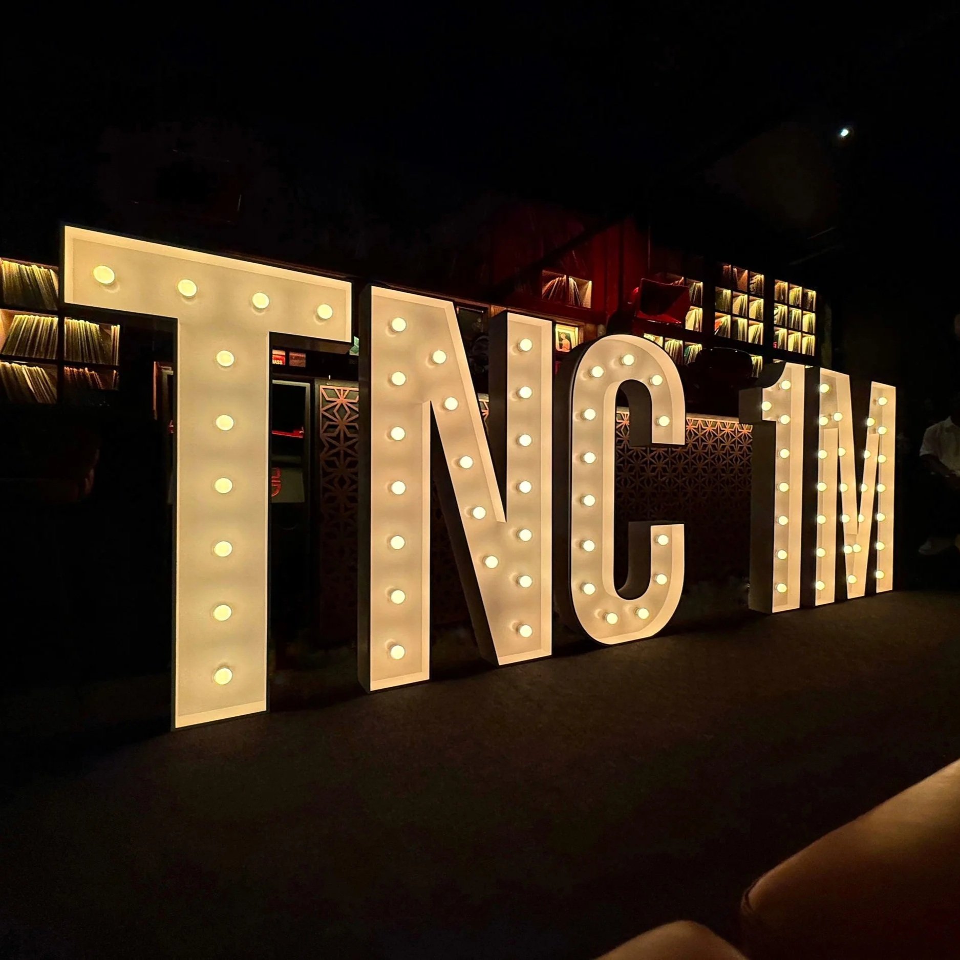 Premium  5ft illuminated marquee letters and numbers. Starting at $85 per letter or $75 each for 5+ rentals.
