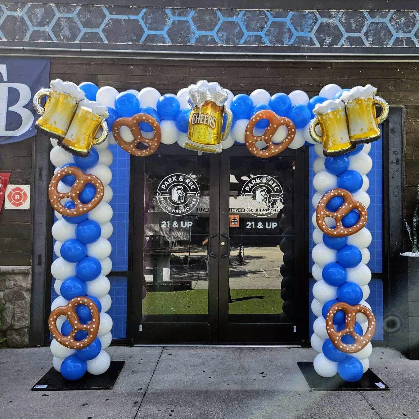 Square Arch with 1 size balloon