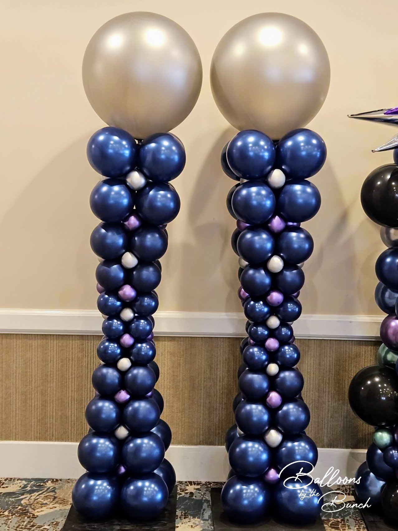 Balloon Column with 36” Latex Topper - Nationwide Balloons