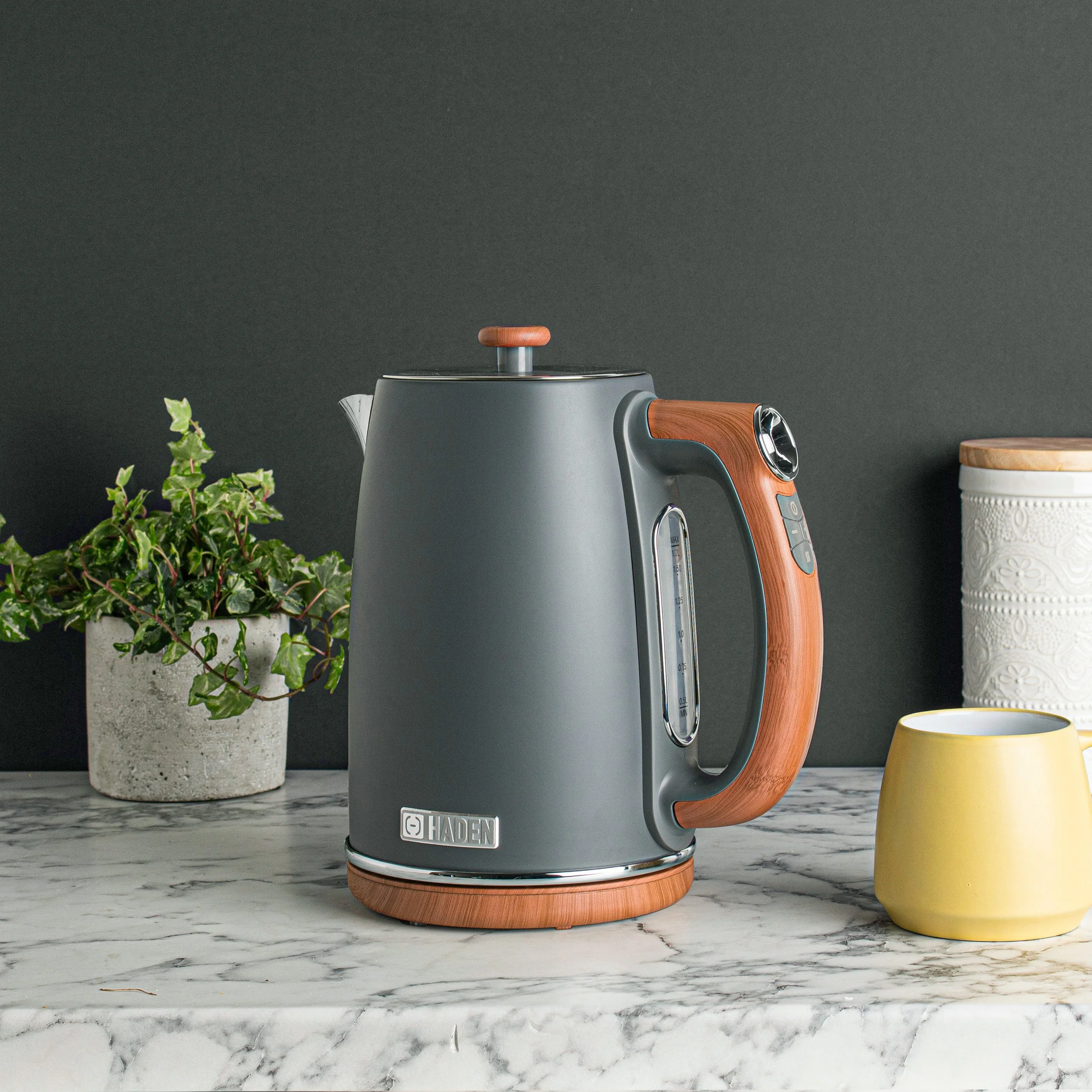 Haden Dorchester 1.7L Electric Kettle Pebble Grey