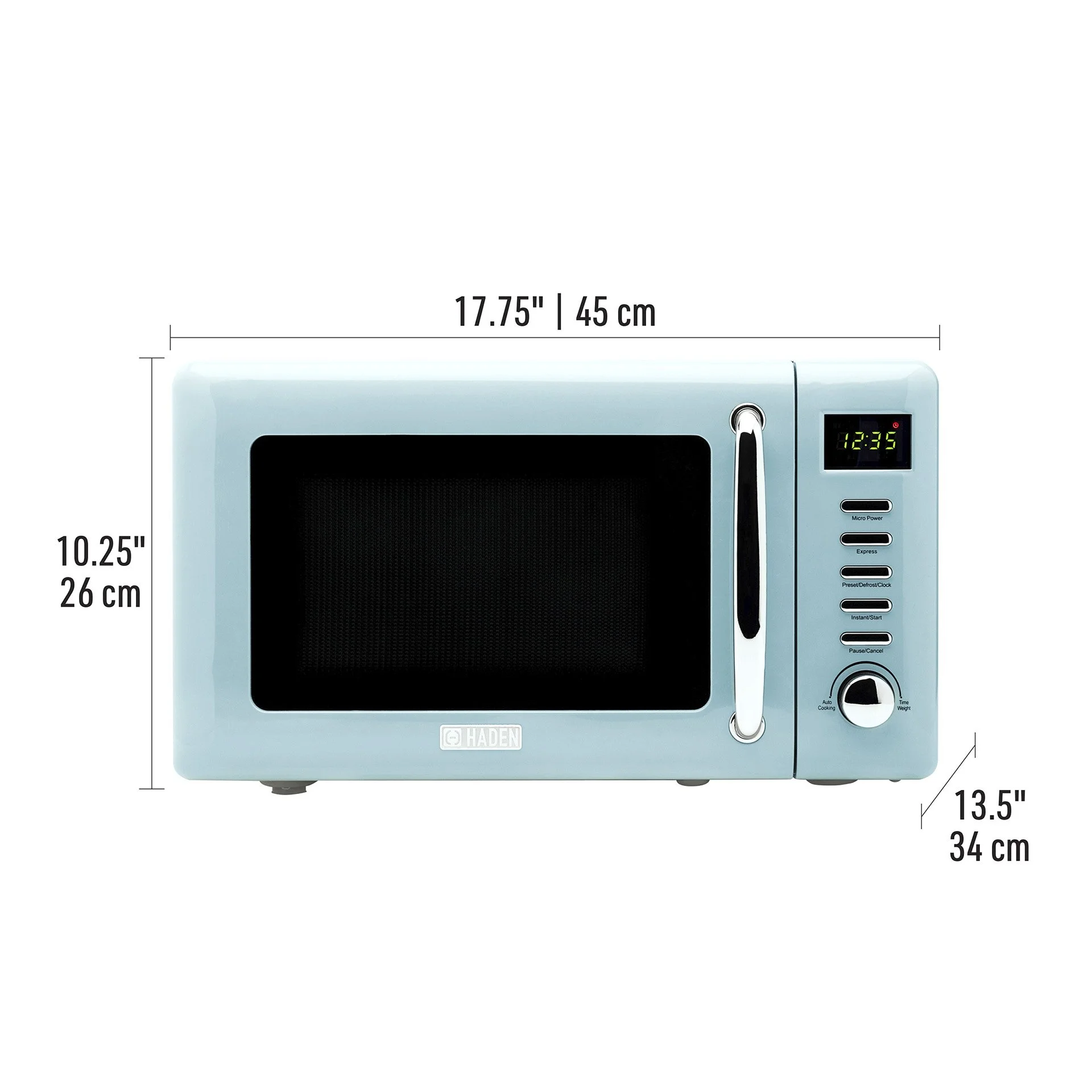 Retro Microwave in Ivory — Haden Canada