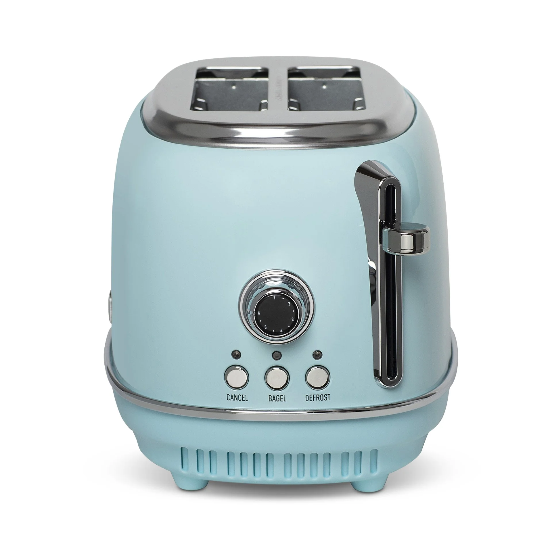 Heritage 2Slice Toaster Black & Chrome — Haden Canada