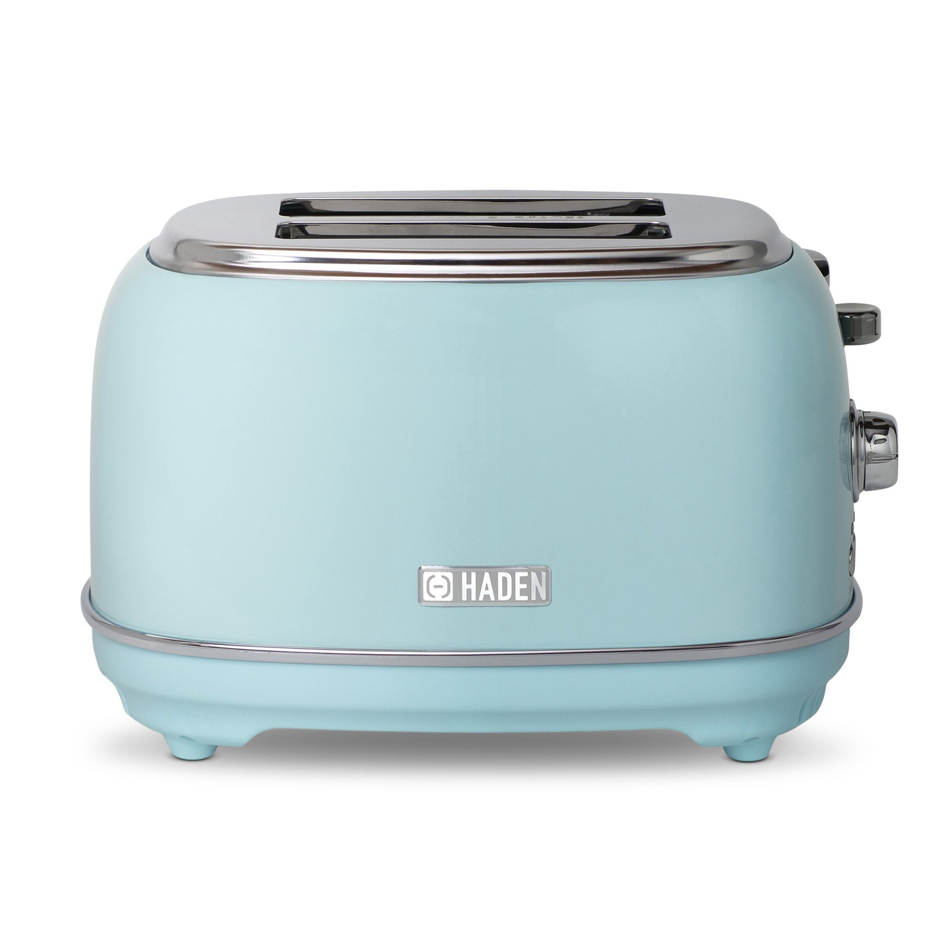 Heritage 2Slice Toaster Black & Chrome — Haden Canada