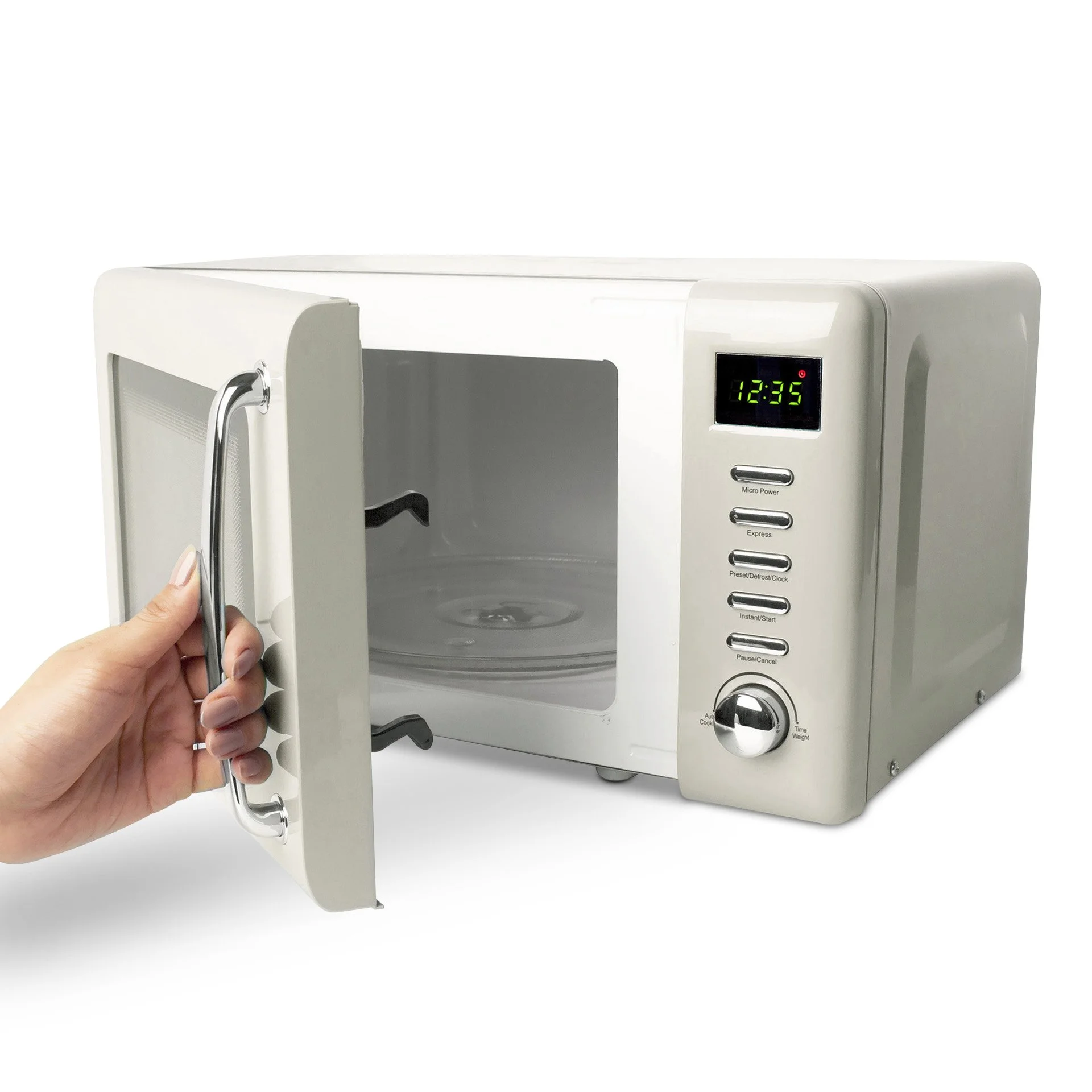 Retro Microwave in Putty — Haden Canada