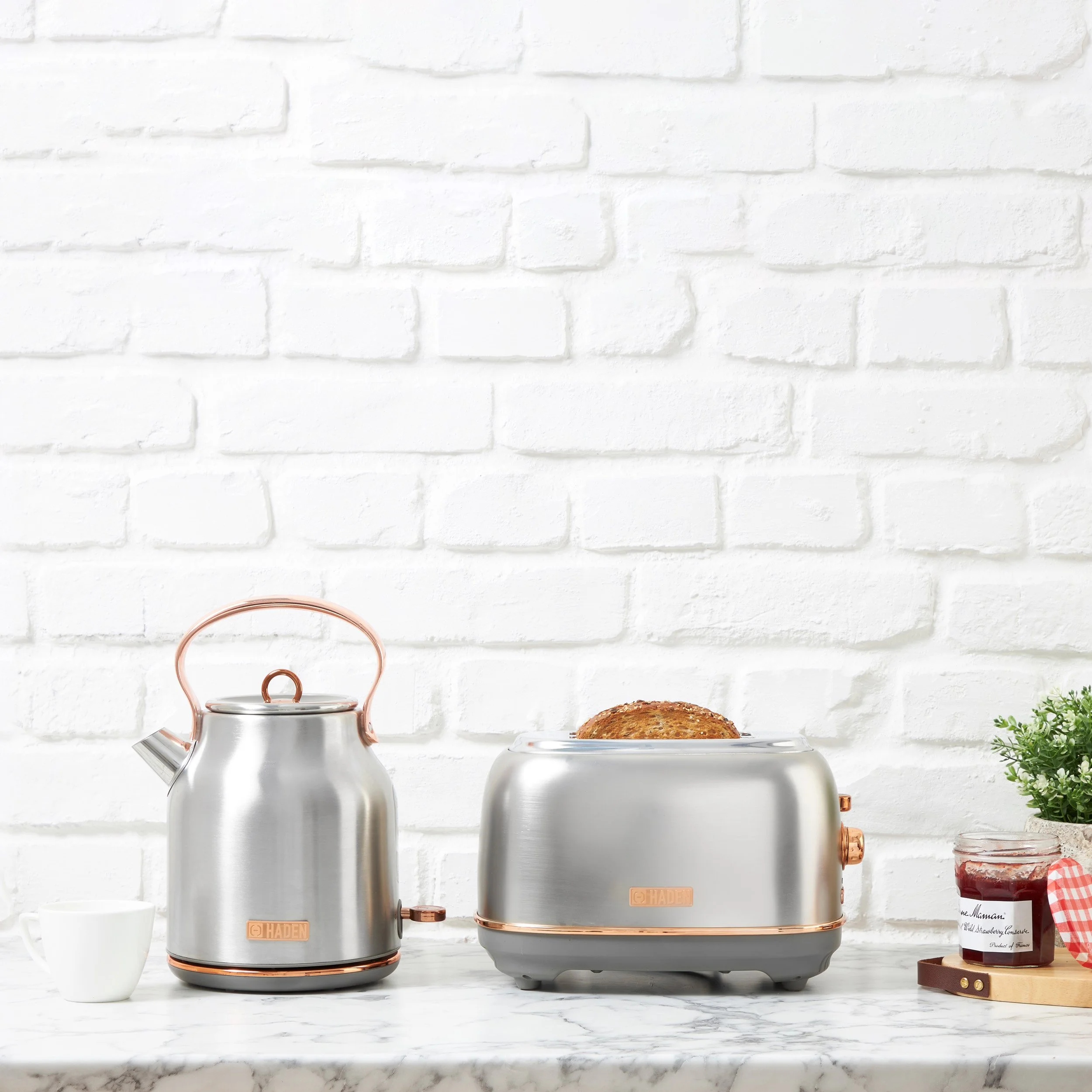 Dorset 2Slice Toaster Putty — Haden Canada