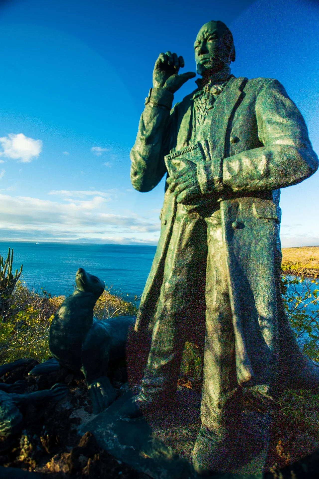 Darwin at Mirador Cerro Tijeretas
