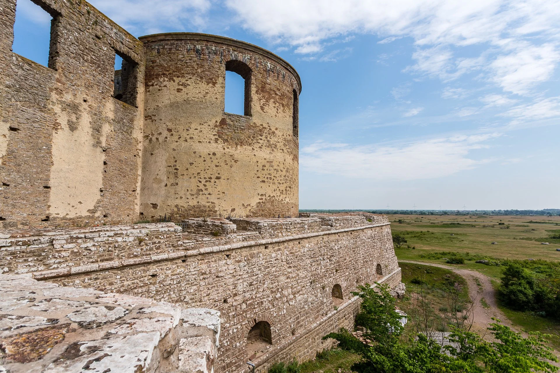 View from Borgholms Slott