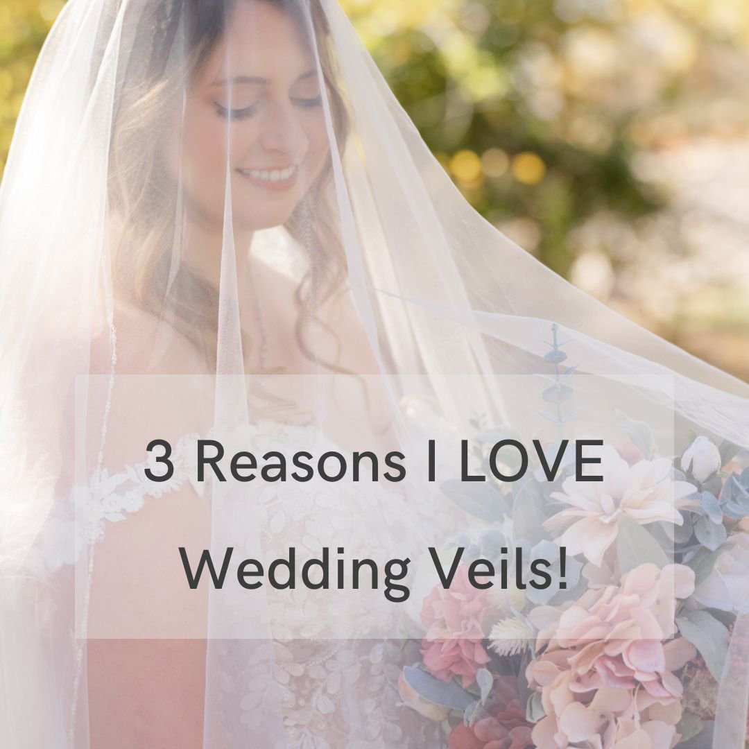 Wedding Veils!! 3 Reasons Brides love wearing a veil on their wedding day:
1) It feels Beautiful! So Glamorous!
2) It completes the wedding day look
3) It is a symbol of tradition

Sunshine making the veil glow- just an incredible bonus!

 #Lafayette