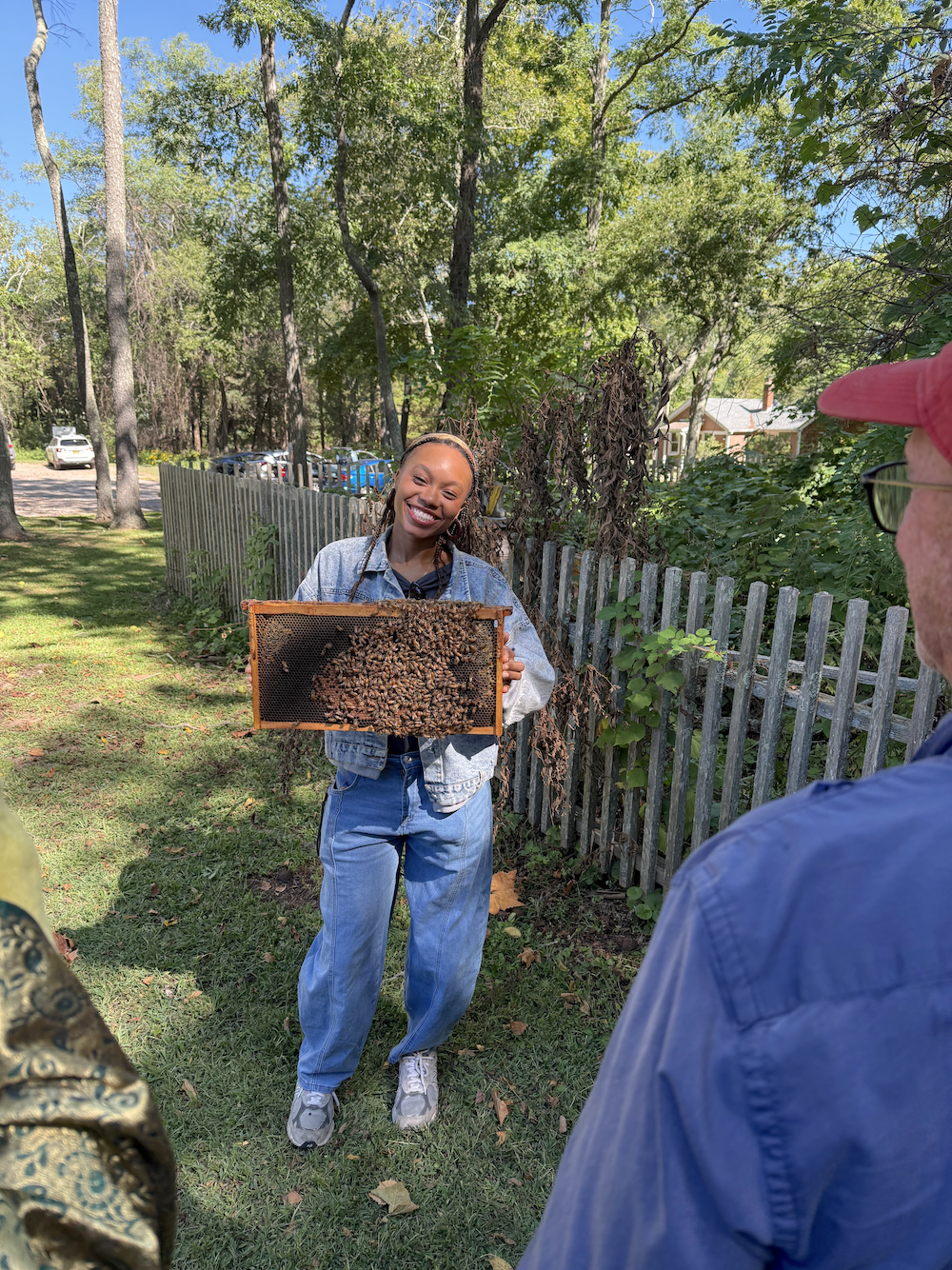 Honey Harvesting with Master Beekeeper