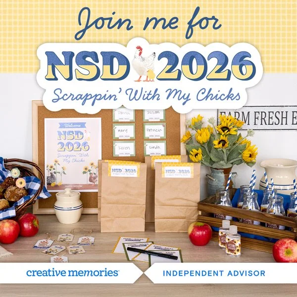 Join my National Scrapbook Day Class by Tuesday to reserve your spot!