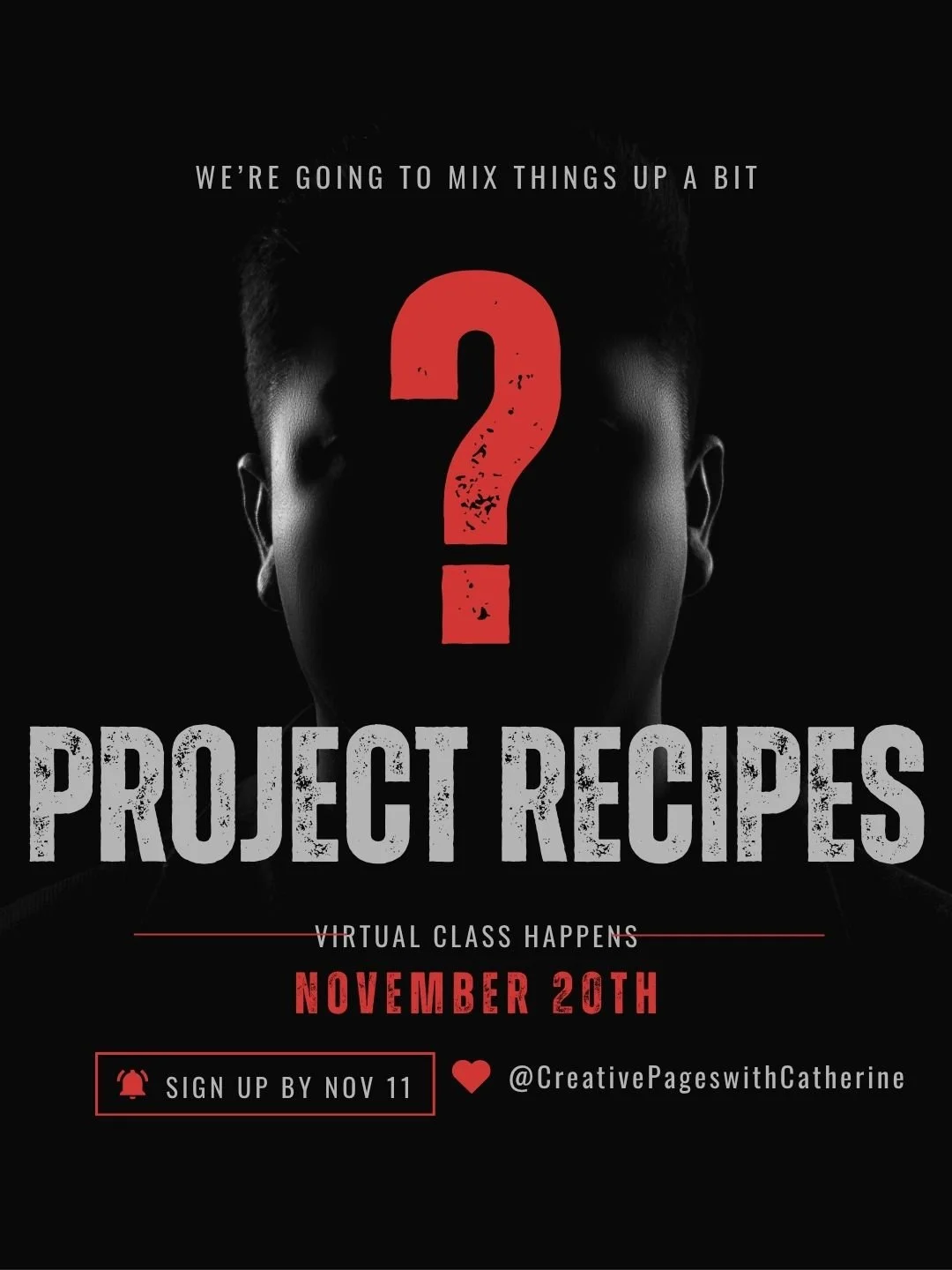 Mystery Project Recipes Class