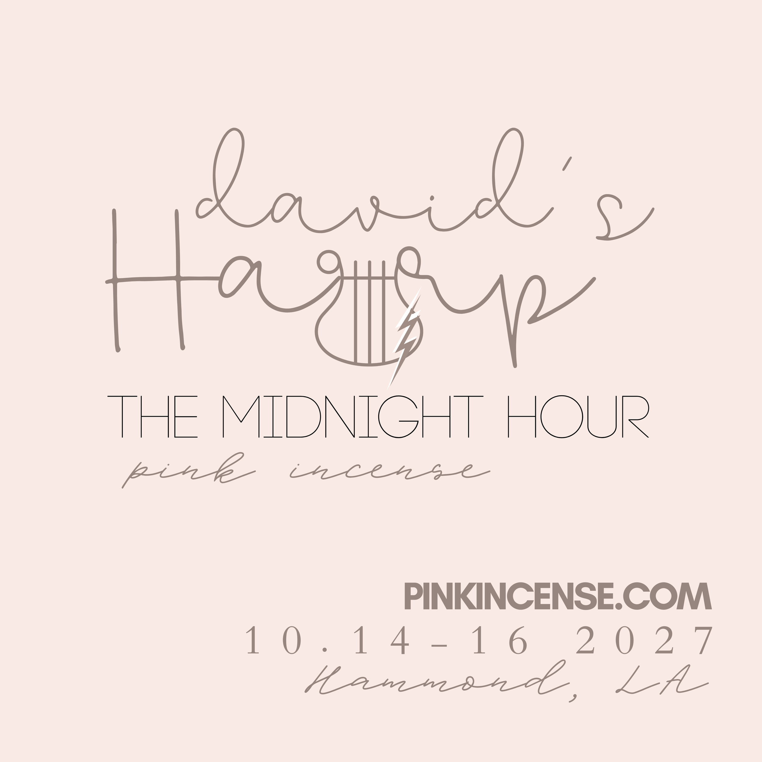 David's Harp - Pink Incense 2027
