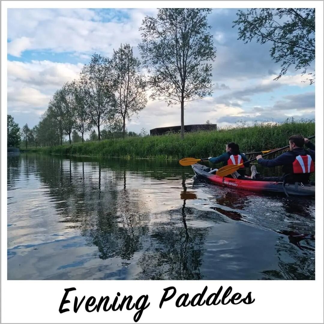 On selected dates throughout July and August, we're offering evening paddles. Starting at 7.30 and finishing at 9pm, launching from our riverside location at @thehennyswankitchen. 🛶🌳🌤

The first session is this evening (23rd June). There is still 