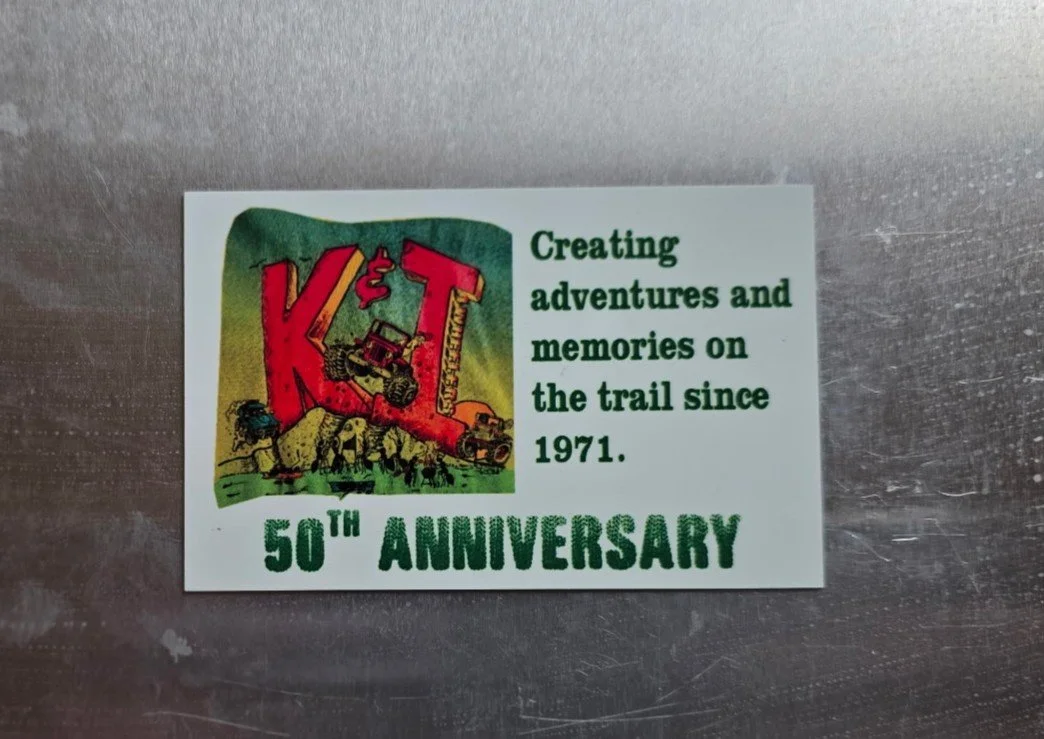 50th Anniversary Metal Dash Plaque