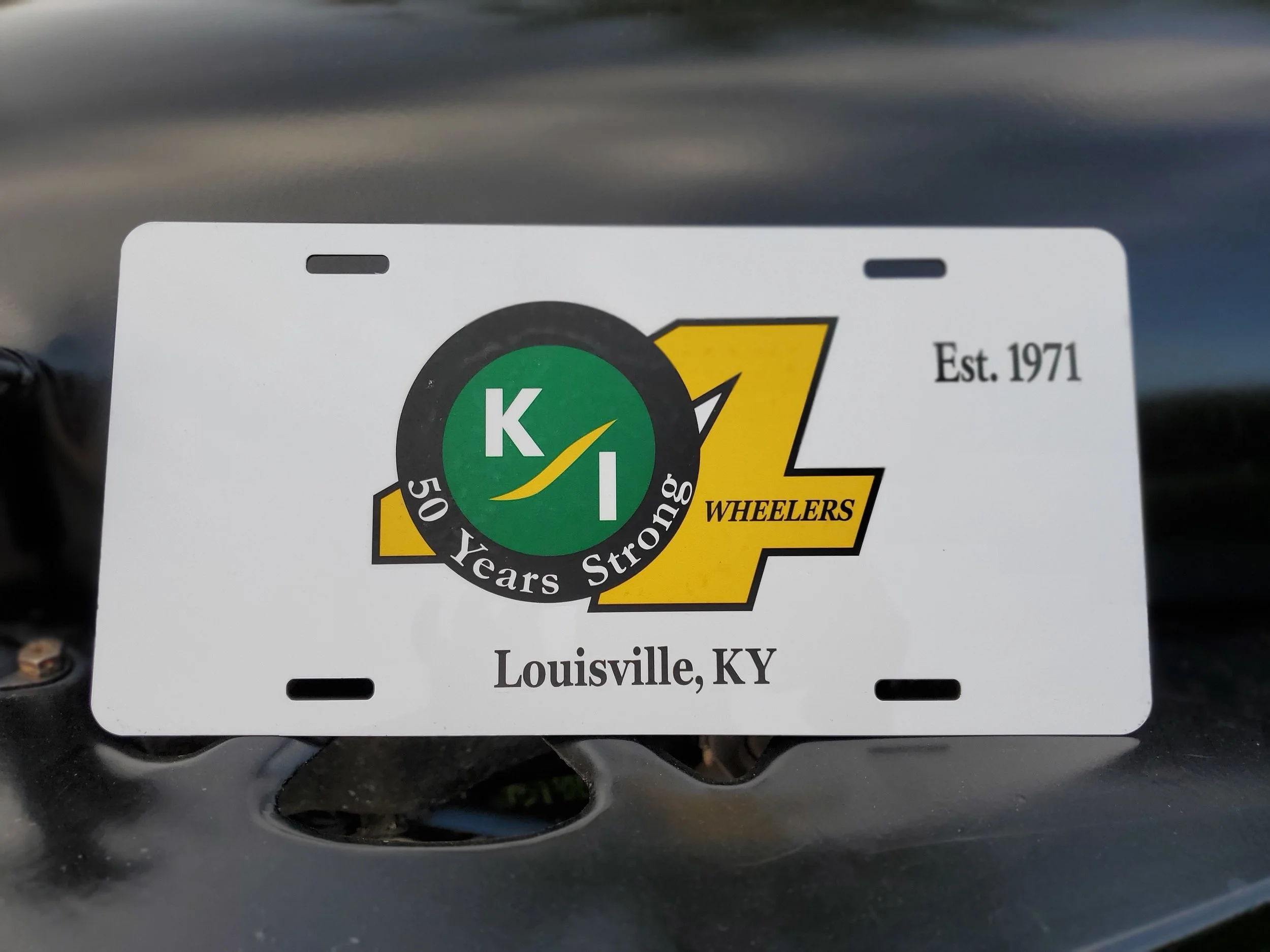 K&I License Plate