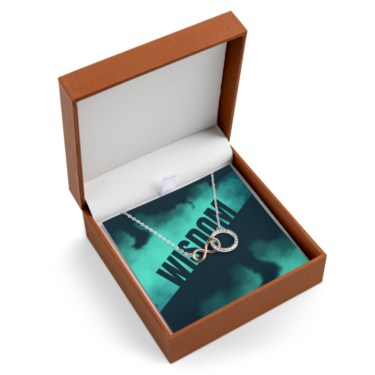 WISDOM Infinity Circle Necklace