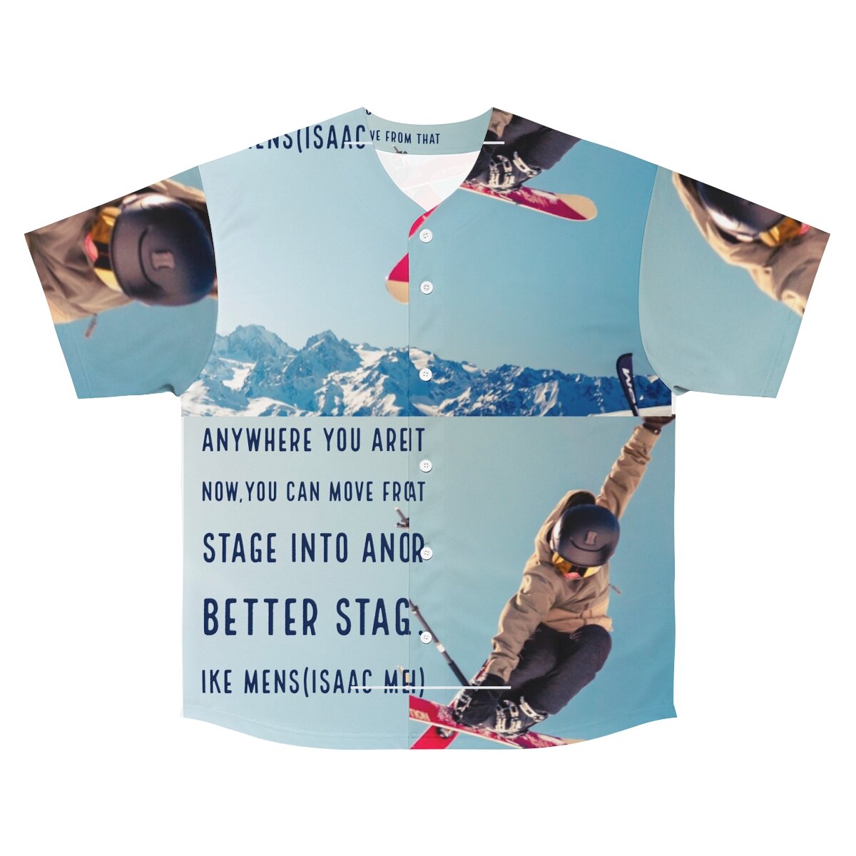 IKE MENS  Quote Men's Baseball Jersey