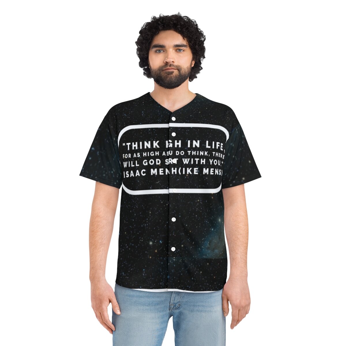 IKE MENS Quote Men's Baseball Jersey