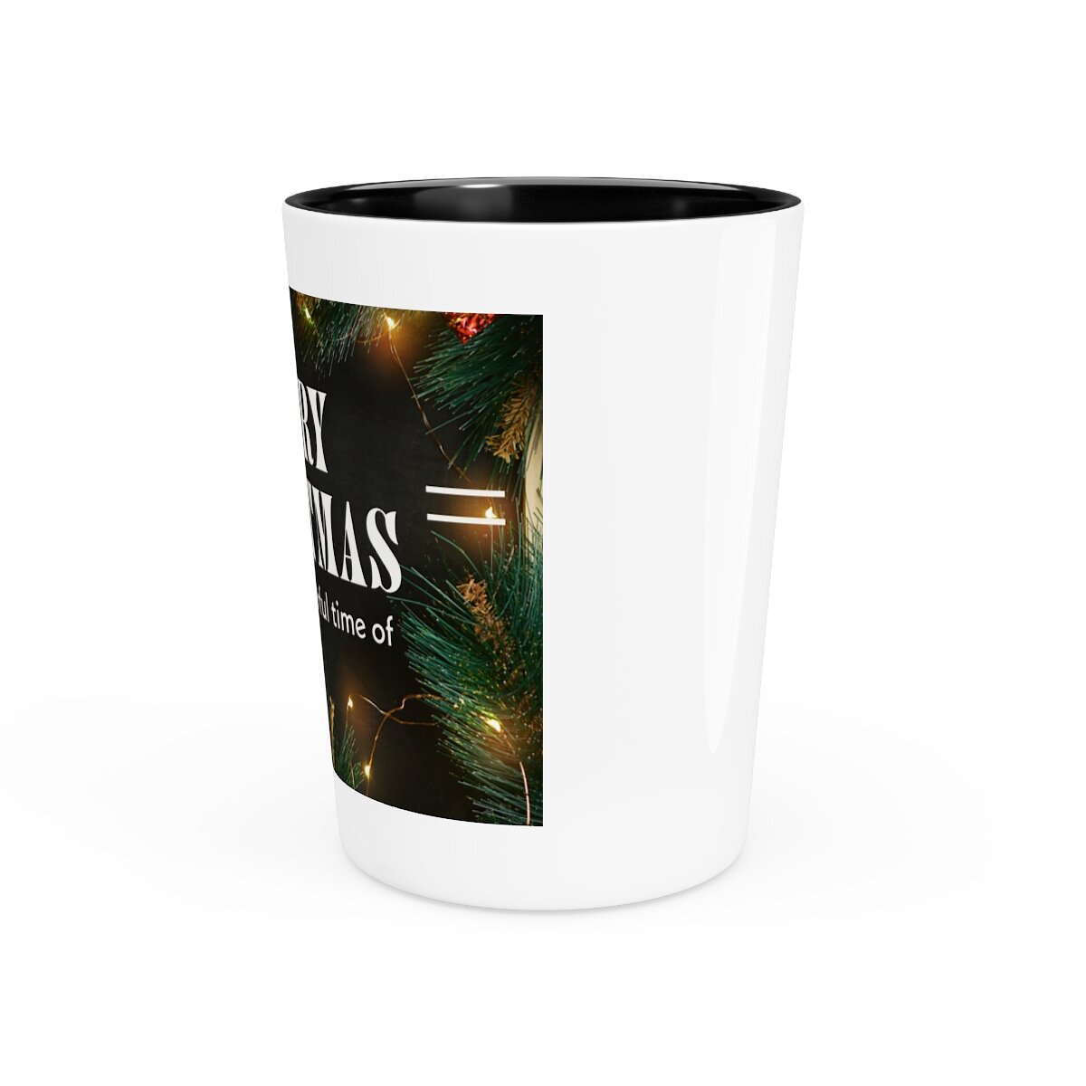 Merry Christmas Shot Glass