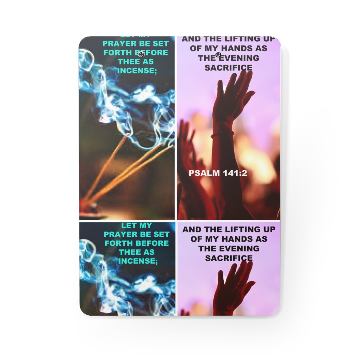 IKE MENS Collage Scripture  Clipboard