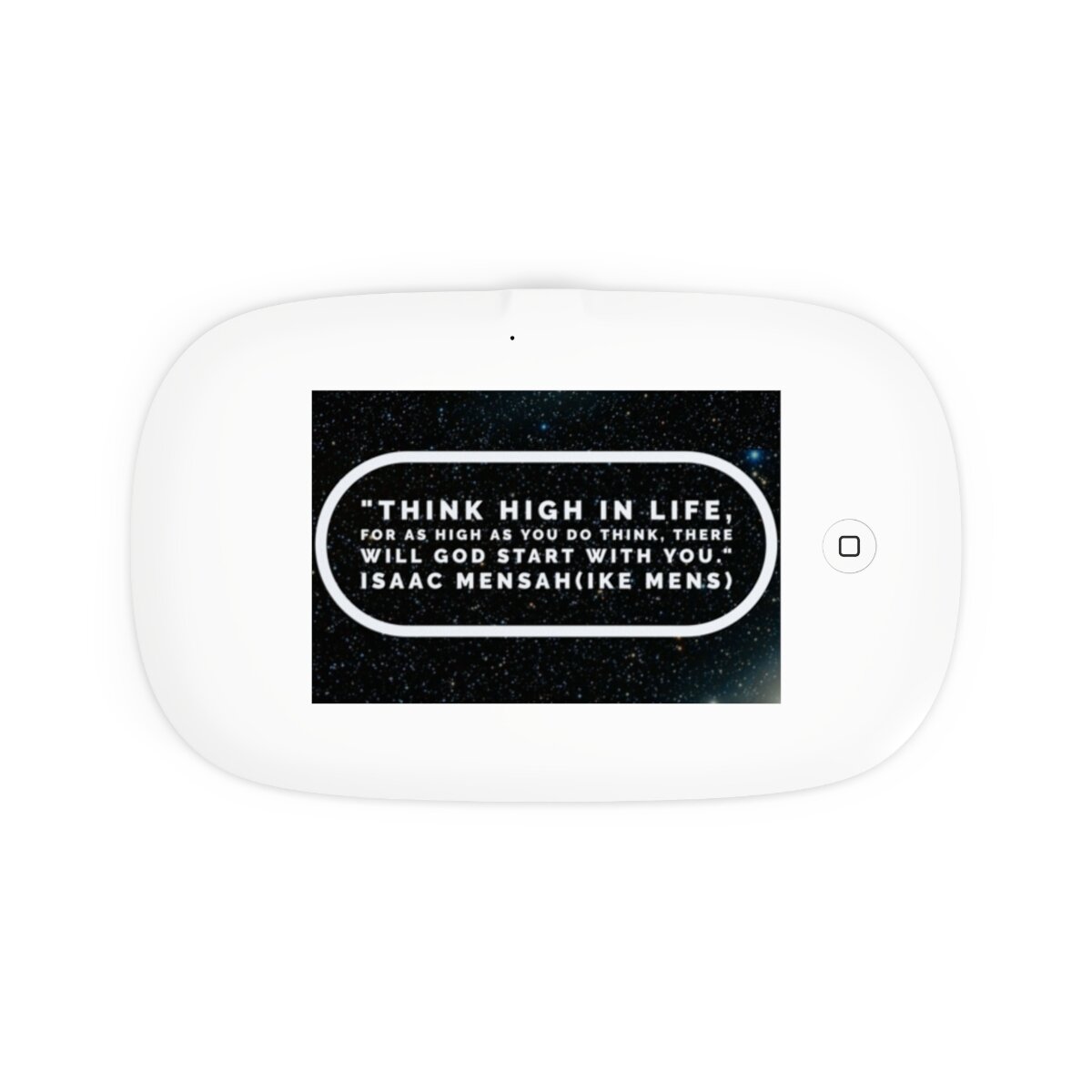 IKE MENS Quote UV Phone Sanitizer and Wireless Charging Pad