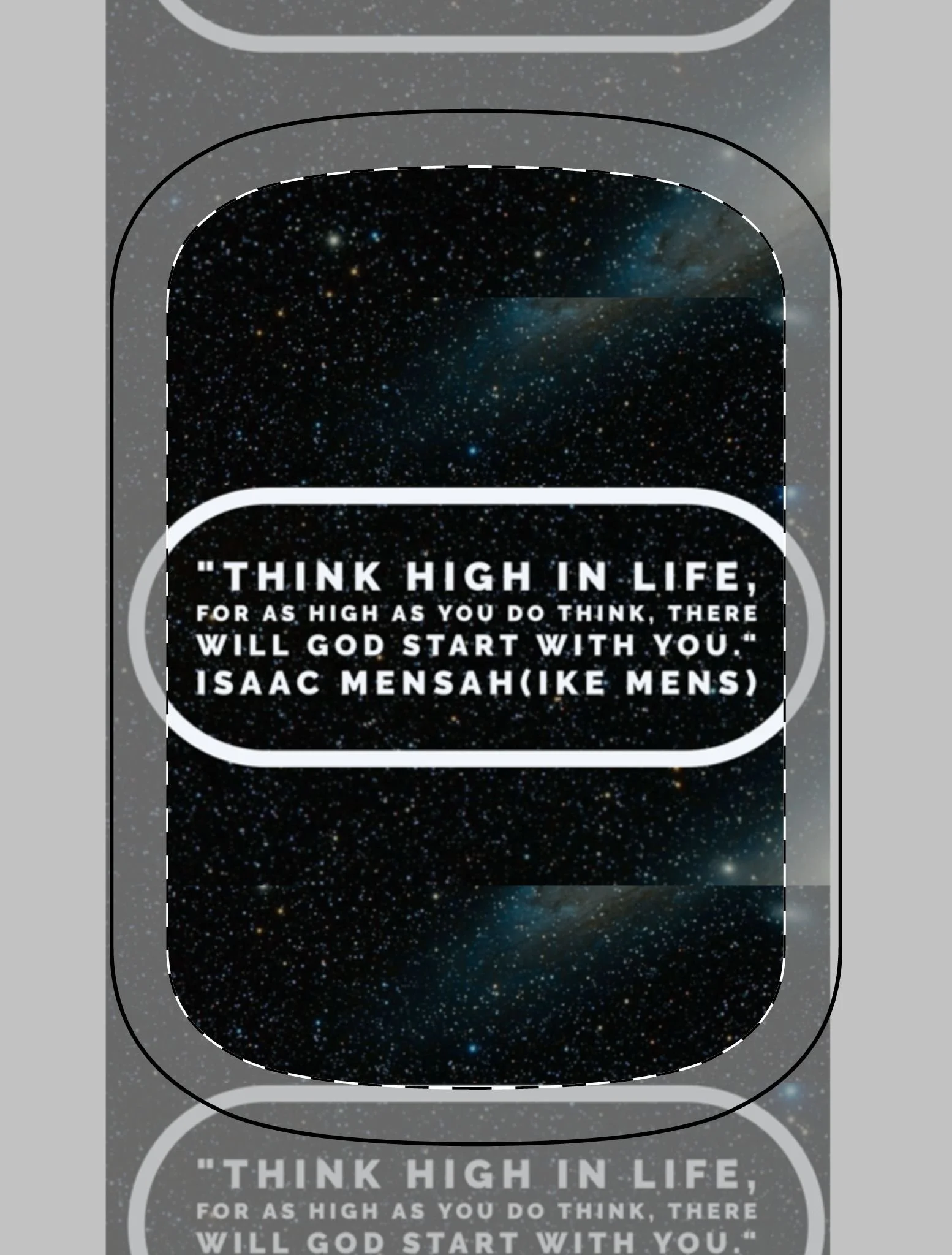 IKE MENS QUOTE Magnetic Powerbank