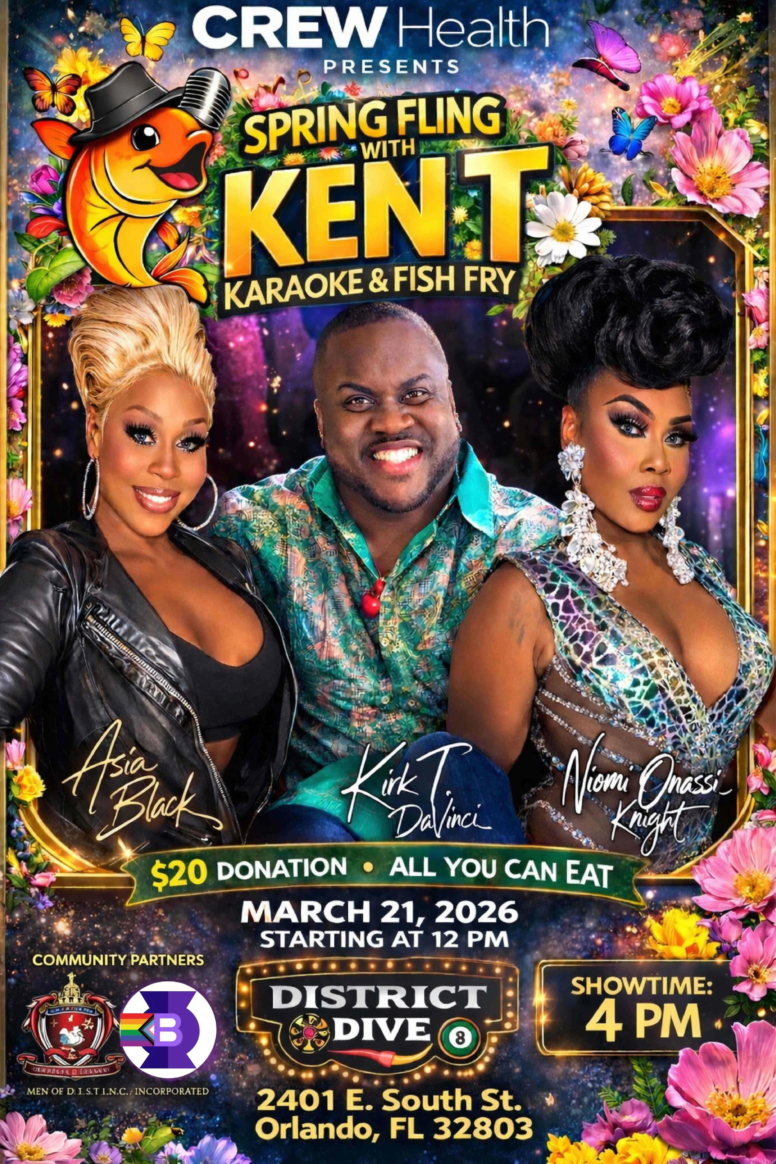 District Dive Fish Fry Spring Fling