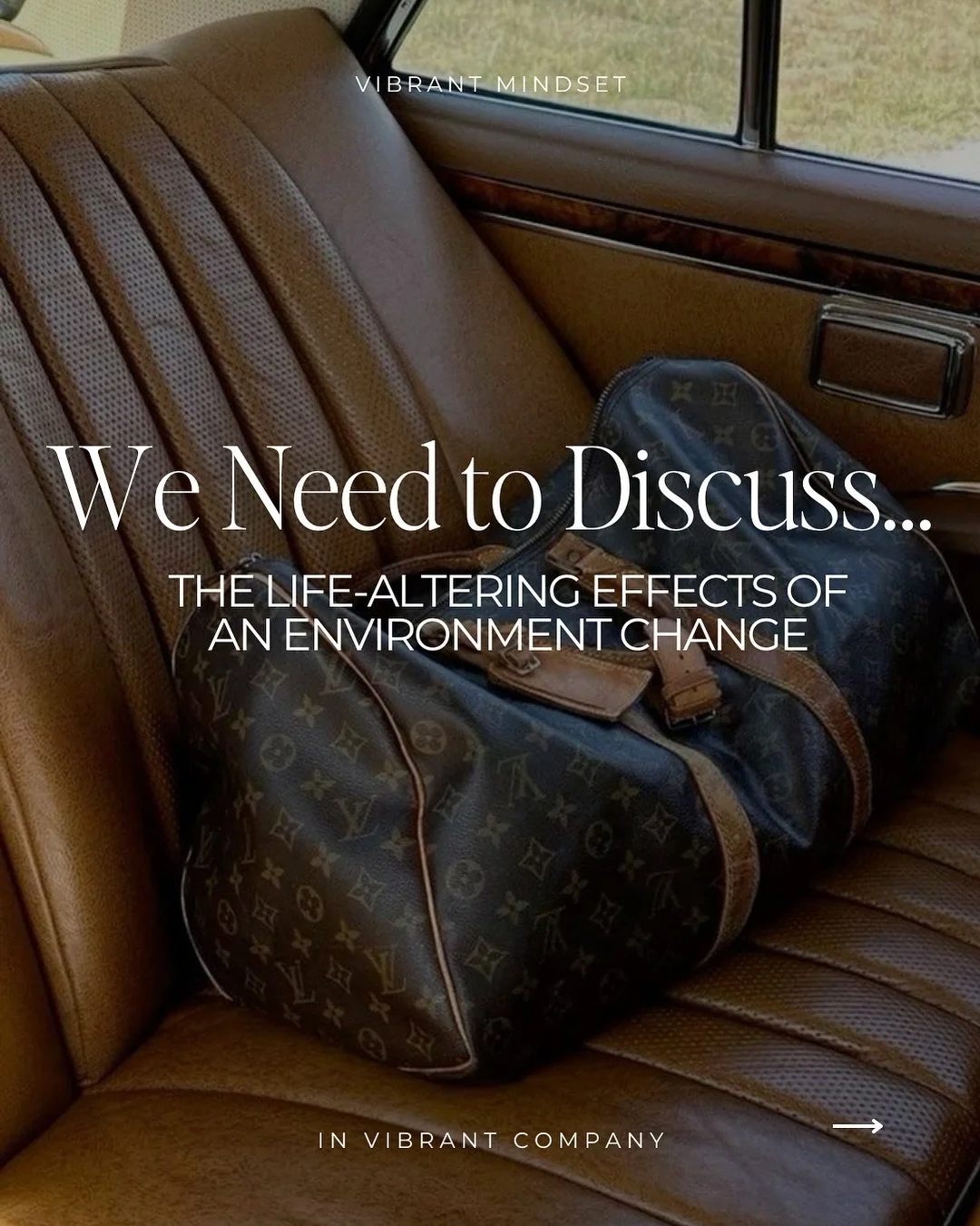 Sometimes a change of scenery is an itch worth scratching. ✨

Moving from New York to Paris changed my life. I was able to let go of identities, people and habits that I had outgrown. I learned new languages, met new people and grew more confident th