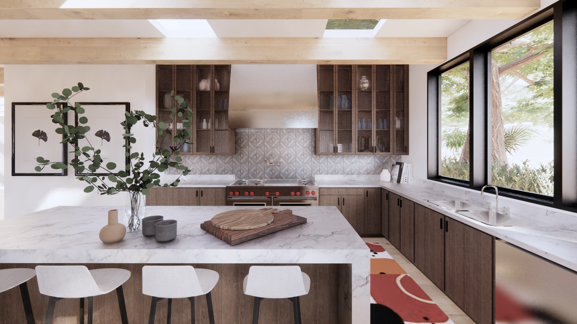 Modern Bohemian Kitchen Design