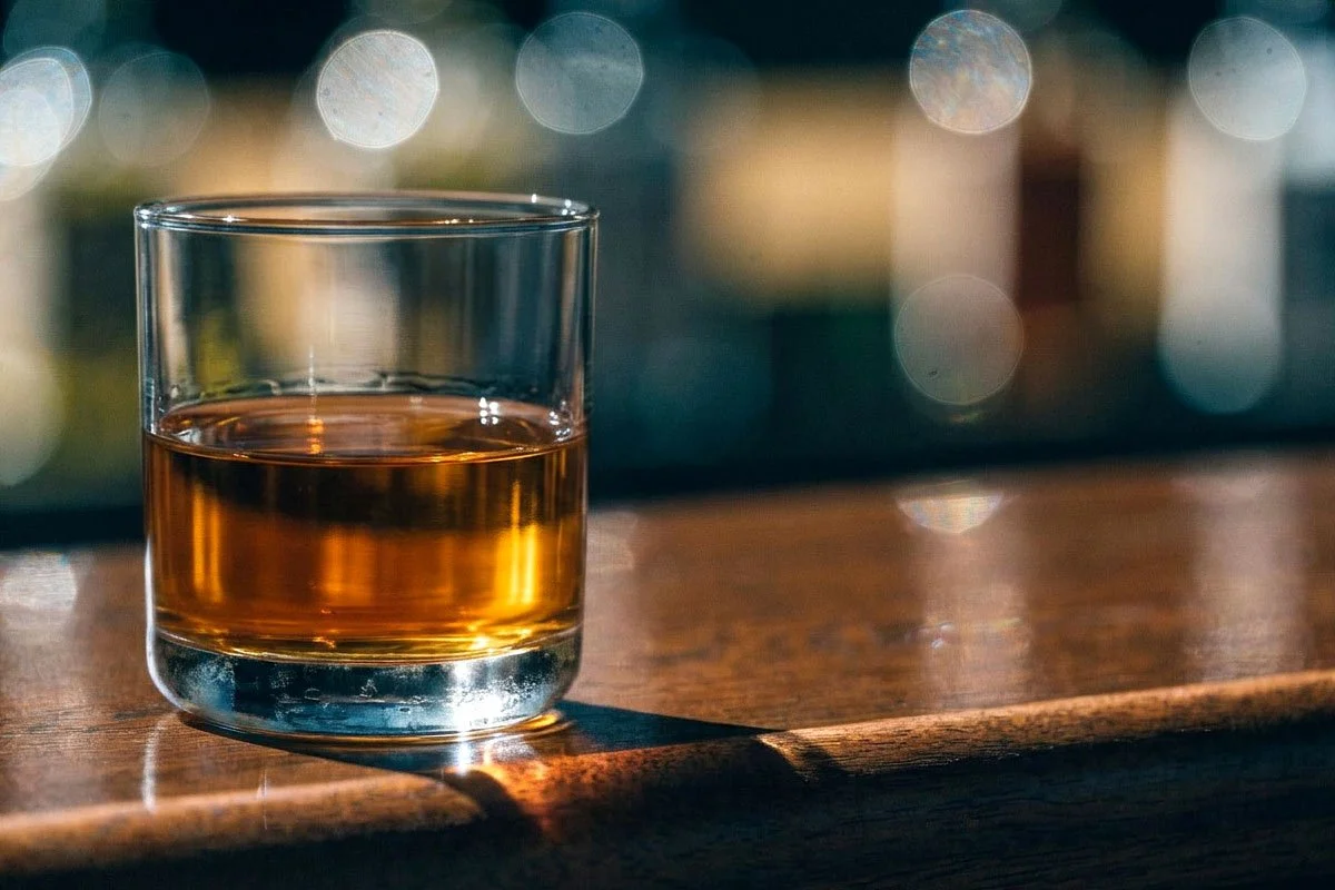 Bourbon, neat.