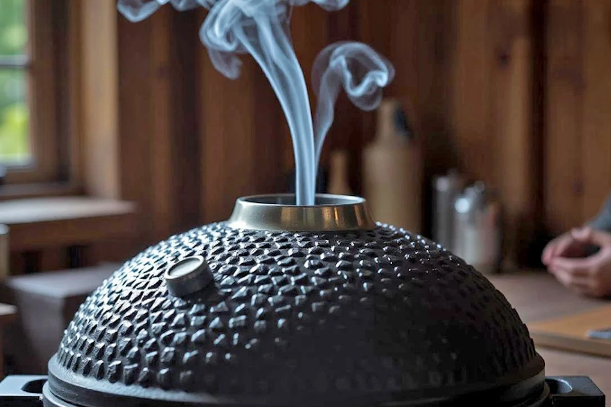 What Colour Should Smoke Be When Cooking with Hardwood?