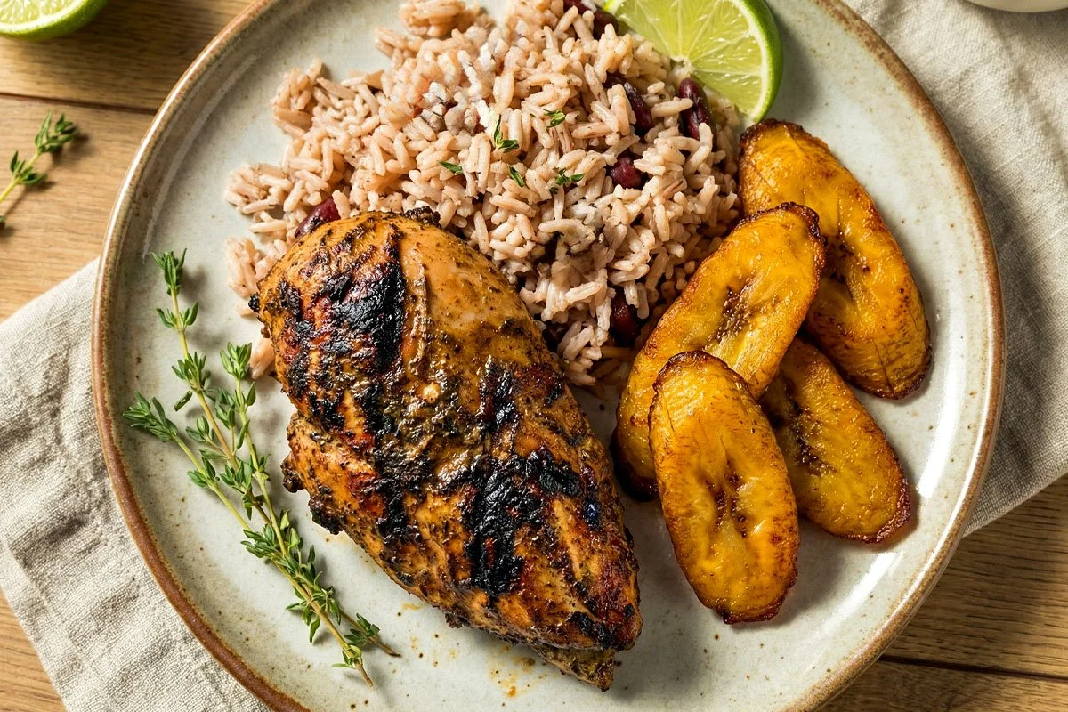 Jerk Chicken over Charcoal with Authentic Pimento Wood: Recipe
