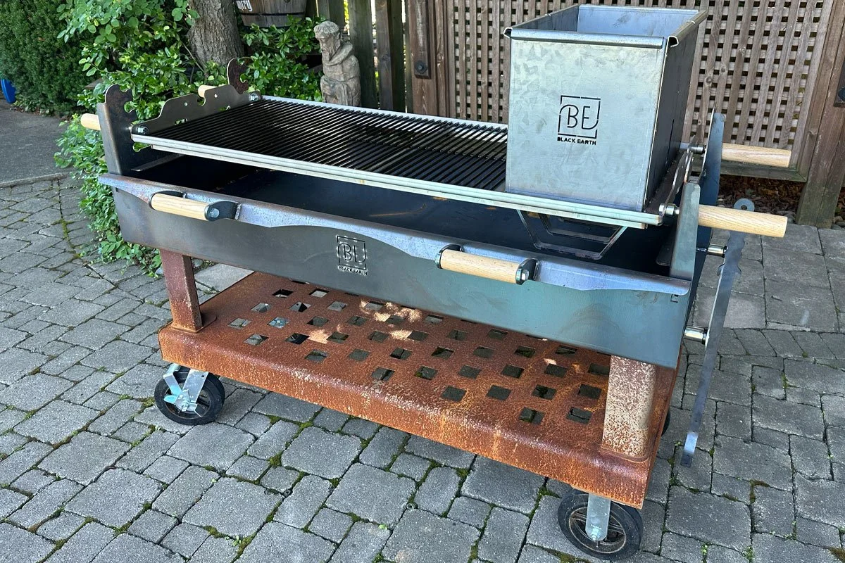 Black Earth Grills, Gaucho 53 South American style grill.