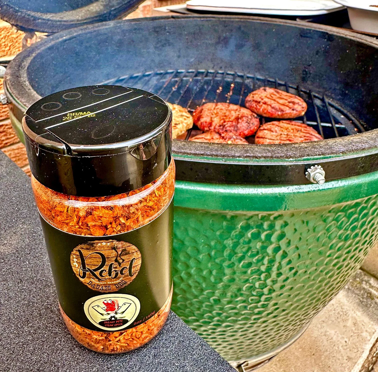 Rebel Badass Sneaky Pete steak spice.