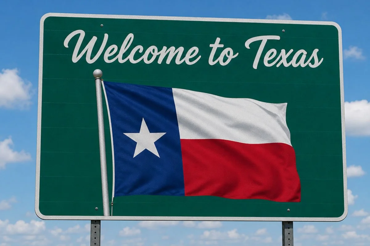 Welcome to Texas.