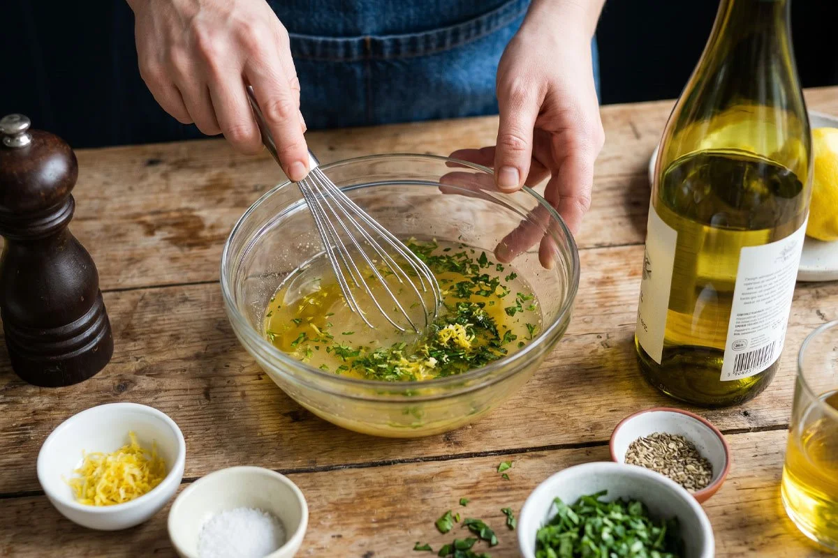 A wine-infused marinade for grilling.