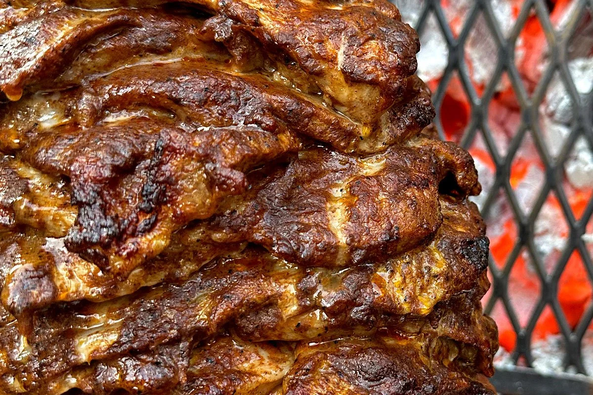 Tacos al Pastor, by Chef Mike Belobradic, Northern BBQ.