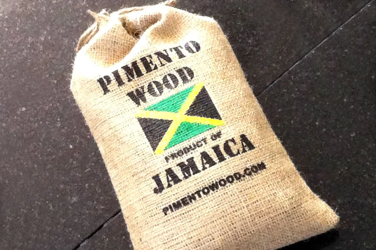 Pimento wood chips for Jerk Chicken.