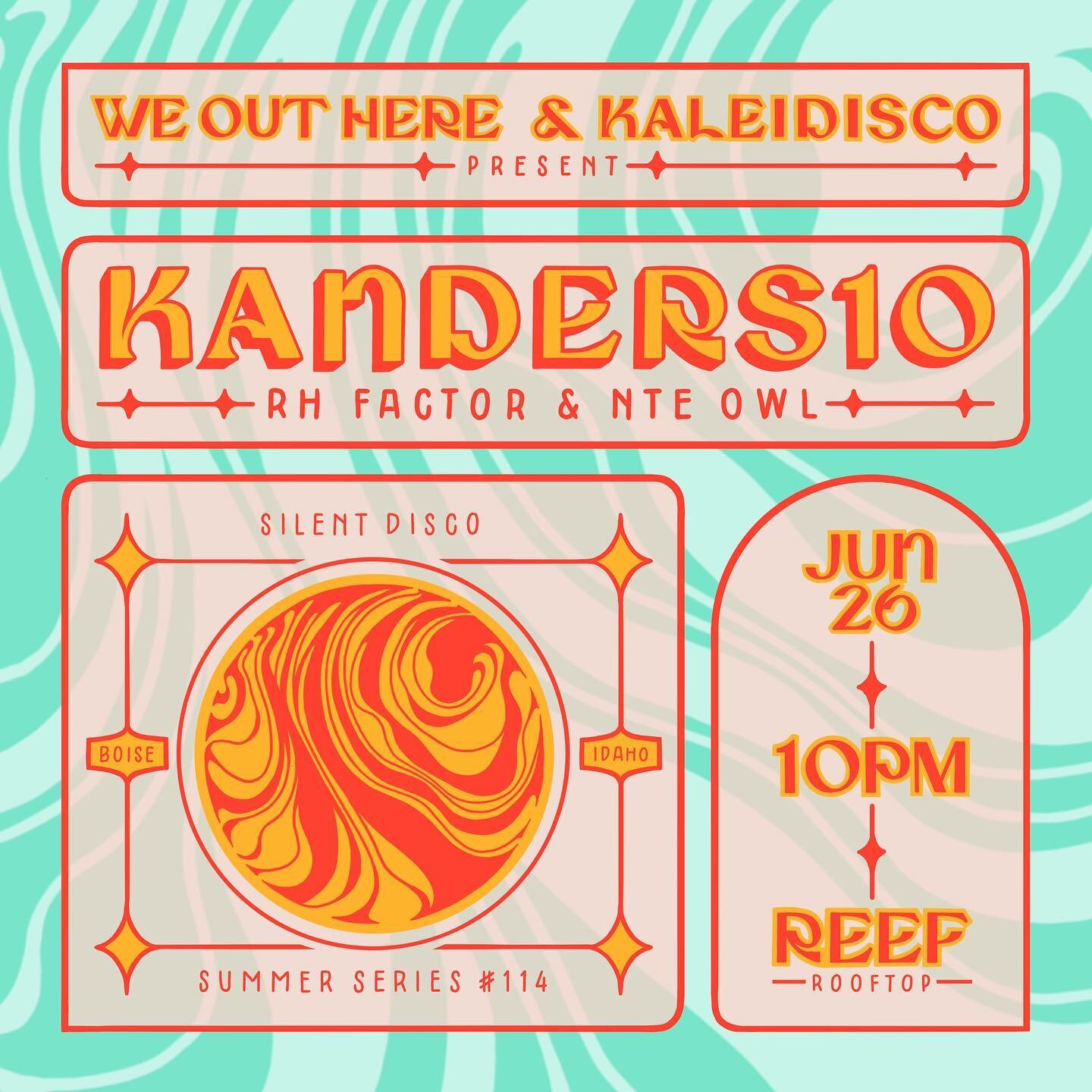 my girl @kanders10 is playing her first @wohclub this Sunday! I was so excited I had to make a lil fun graphic to commemorate 💃🏼🕺🏼 so proud of you babe I love you sm ❣️