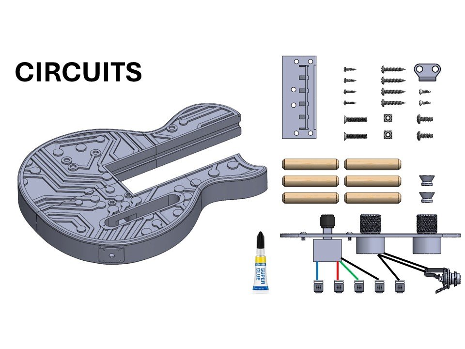 Modular 3D Printed Electric Guitars — The 3D Print Zone
