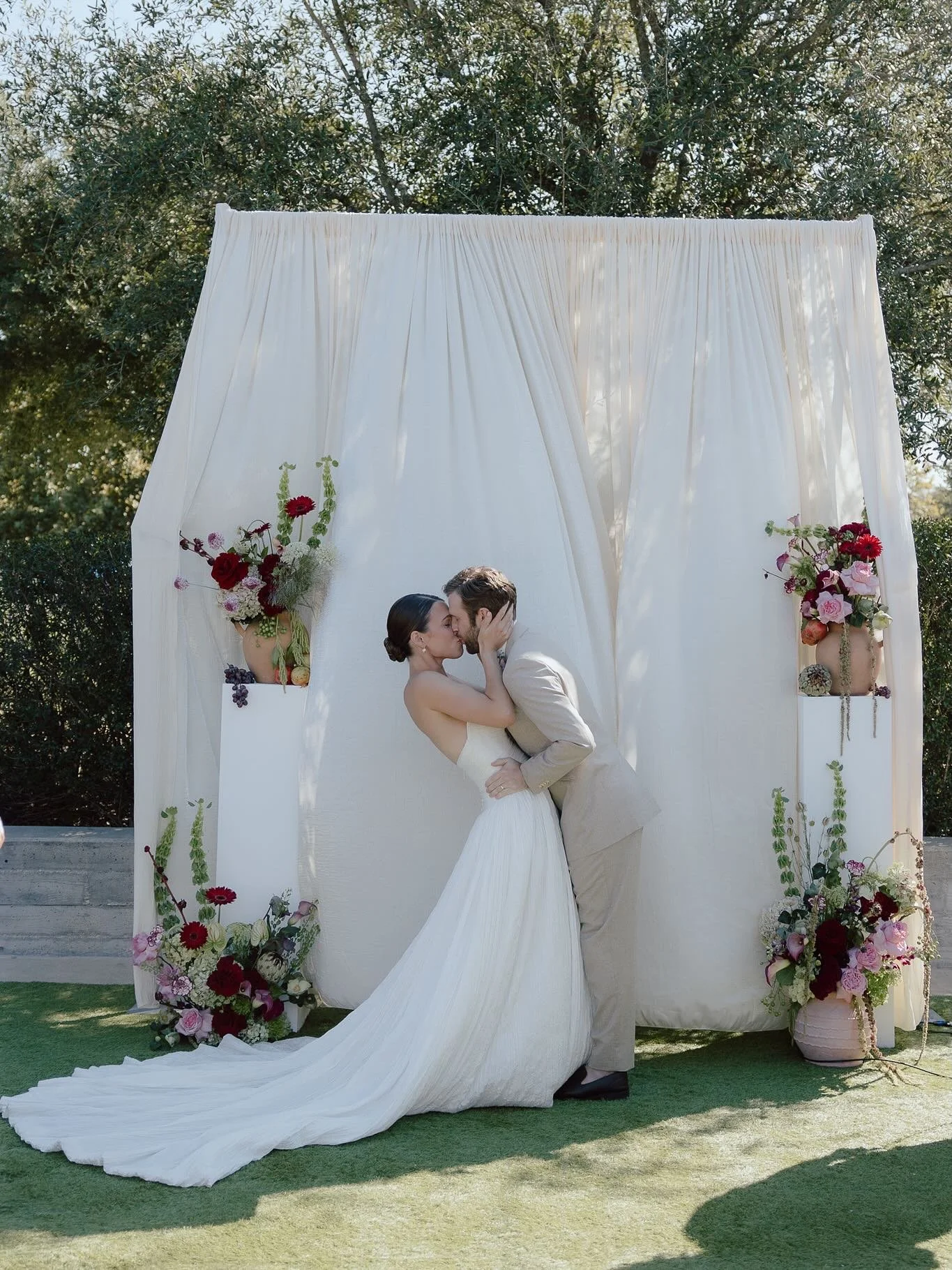Annie and Matt&rsquo;s wedding was what dreams are made of. From the moment the whimsical florals came together with our rentals styled throughout the space, we knew it was going to be something special. Every detail felt effortlessly magical, and th