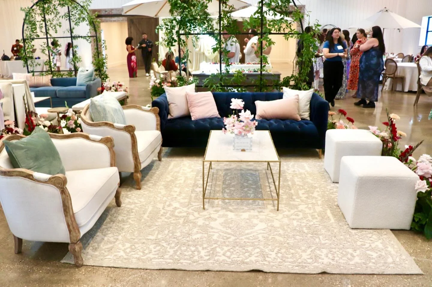 Fun fact: everything here can be rented for your event. Even funnier fact: you&rsquo;ve already imagined it at your next party. 🤗 Visit the link in our bio to view everything you see here! 🤩