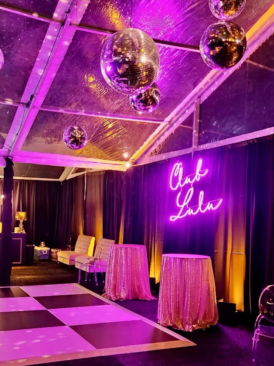 Nothing like a Las Vegas&ndash;themed birthday party to celebrate turning 21! 🎰✨ It even transformed into a full-on dance club as the night went on. So much fun bringing our customer&rsquo;s vision to life! 🪩💃🕺#eventrentals #houstonevents