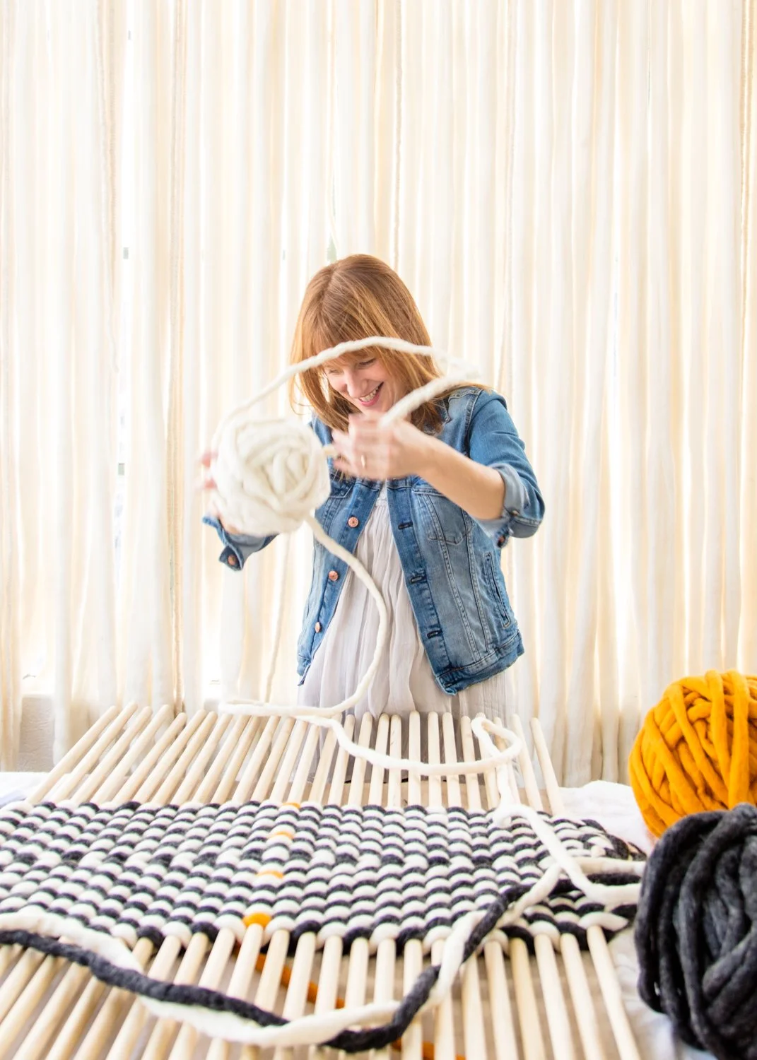 Britt-Marie Alm fiber artist in San Francisco
