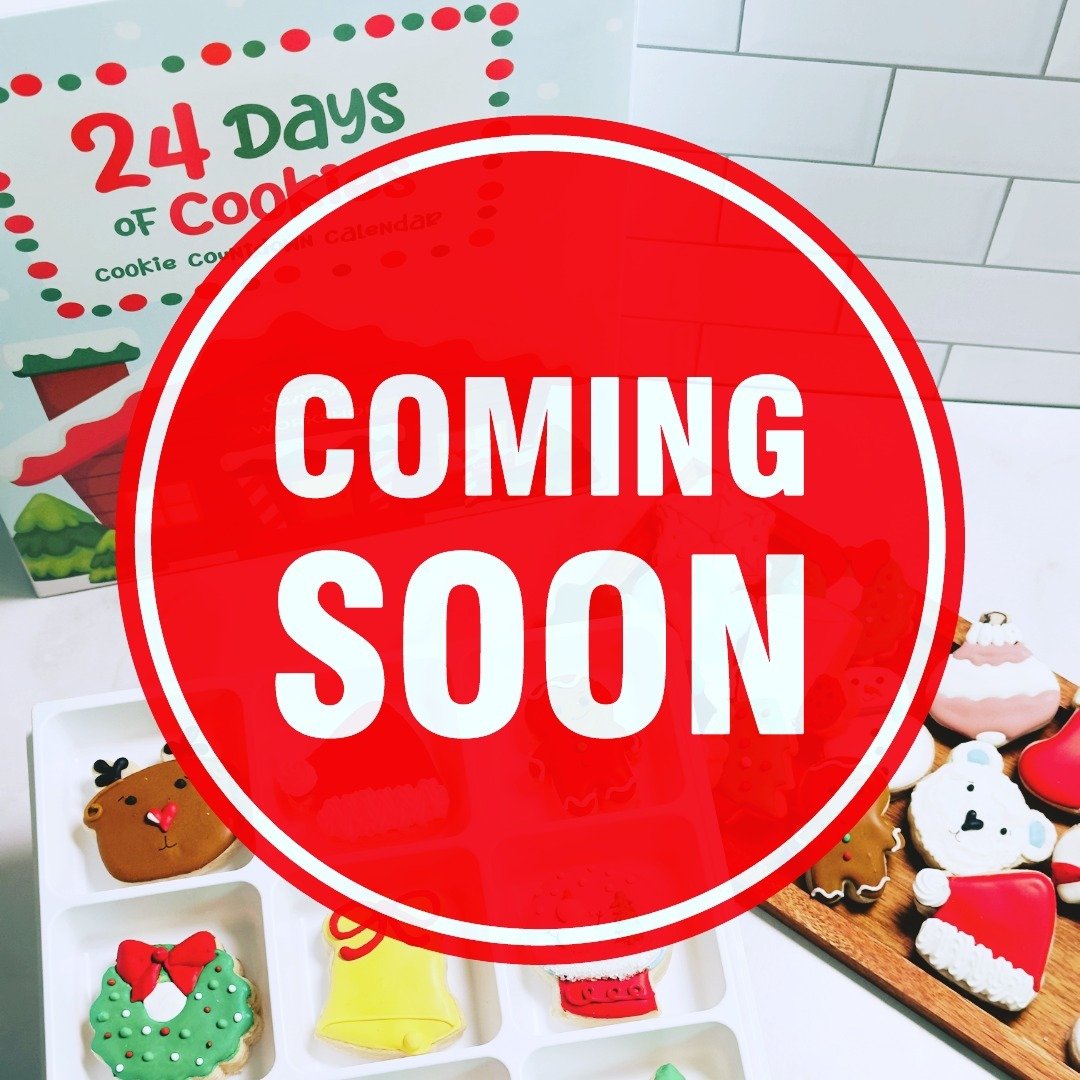 🍪🎉 Exciting news! My very first cookie calendar is coming soon, and you won&rsquo;t want to miss out! 🎄📅 These sweet treats are perfect for counting down the holidays or just indulging your cookie cravings! With very limited quantities, be sure t