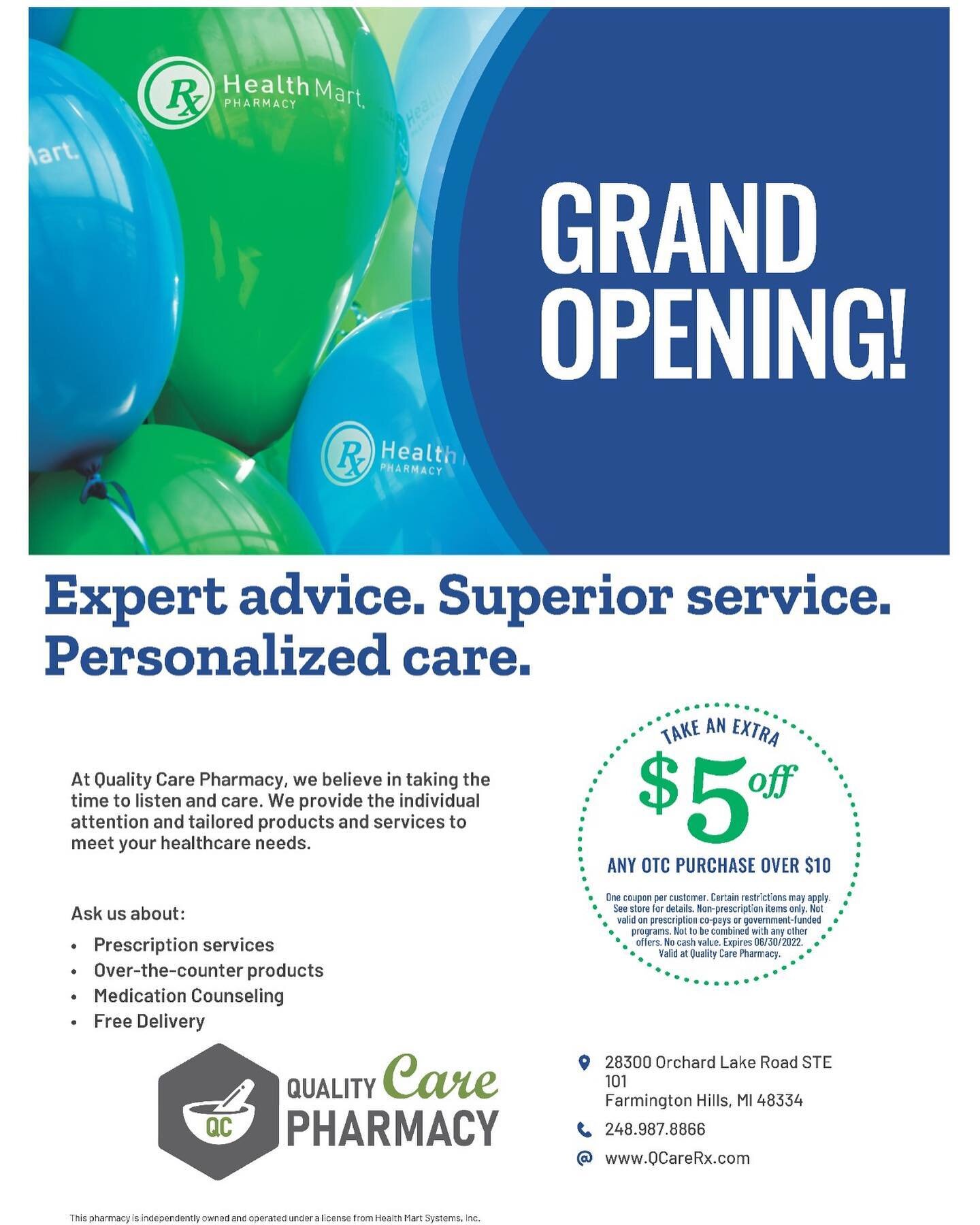 Quality Care Pharmacy Site