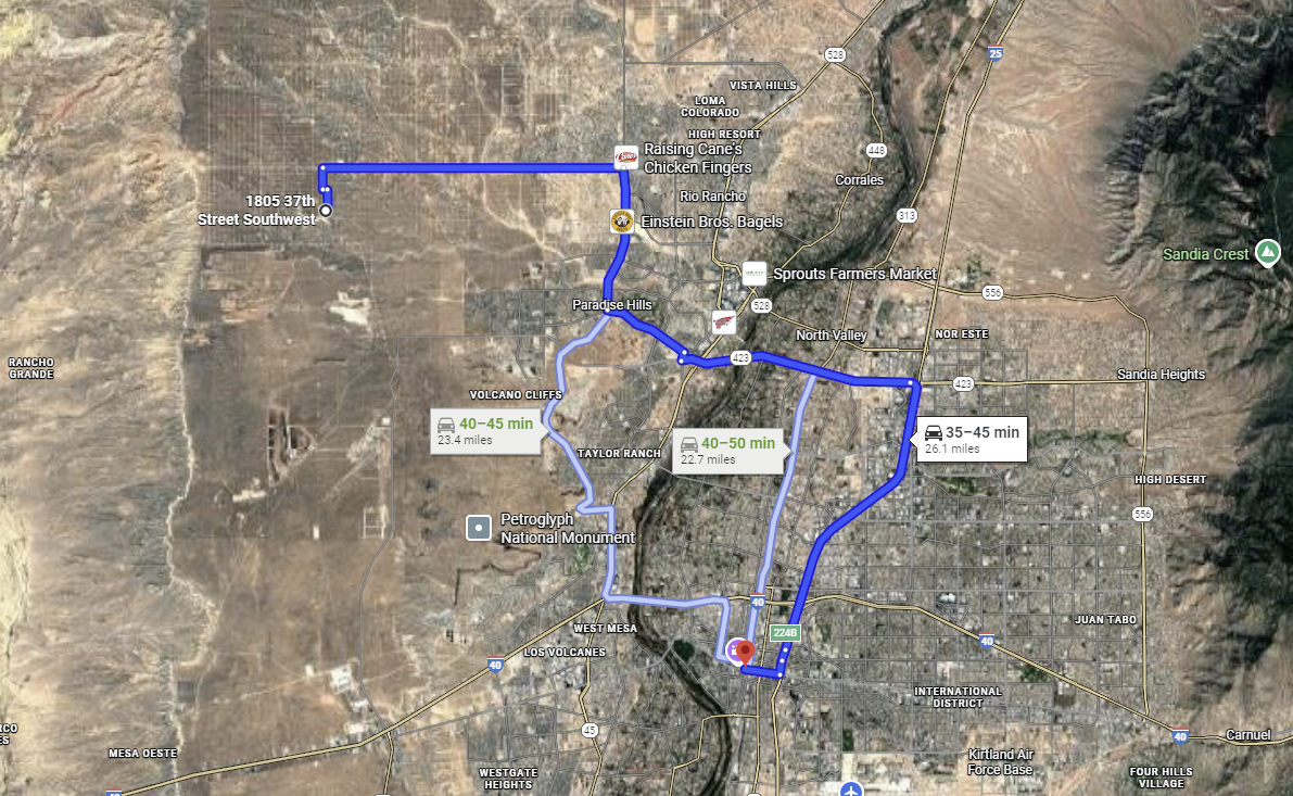 Wonderful 1.0 Acre Lot on 37th St SW in Rio Rancho Estates, New Mexico