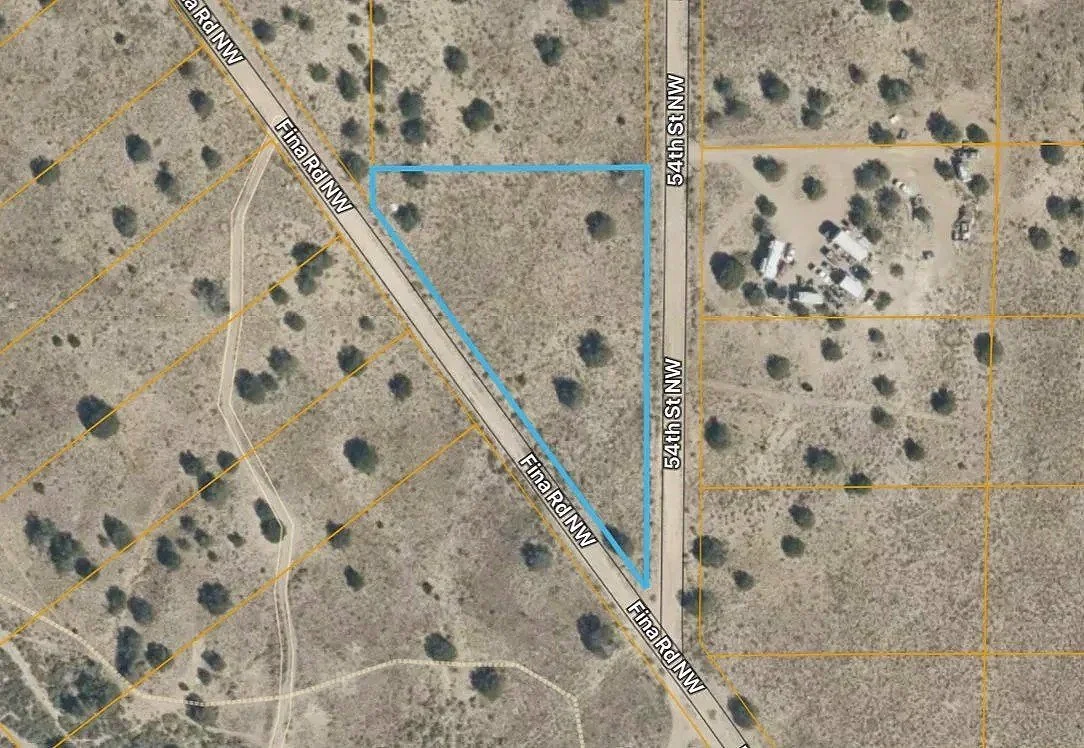 1.3 Acre Corner Lot on Fina Rd NW in Rio Rancho Estates, New Mexico