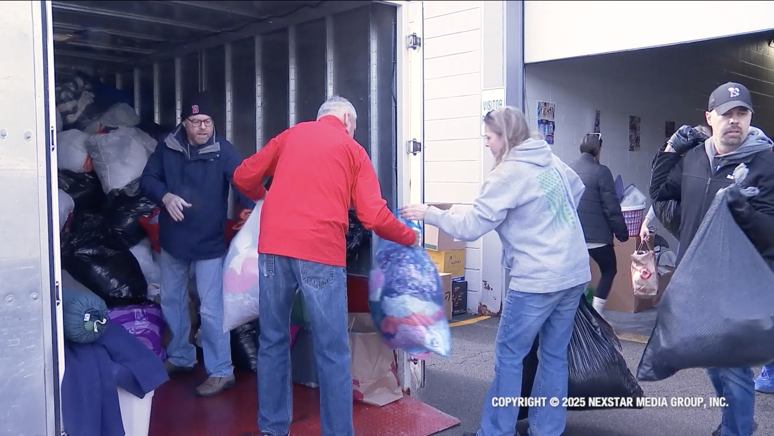 Legacy Apt Fire Donations (Photojournalist) - A package produced for WSYR NewsChannel 9. The Baldwinsville community has come together with remarkable support after a massive fire tore through New Legacy Apartments, destroying 24 apartment units, eig
