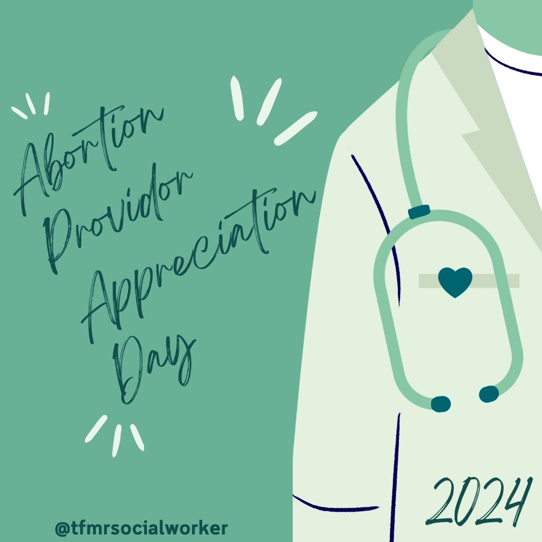 👩&zwj;⚕️ Sending extra gratitude, respect, &amp; love to those who provide abortion care to TFMR parents &amp; others who need abortions.

🩺 So many TFMR parents never imagined needing this care. Even seeing the word &quot;abortion&quot; in this po